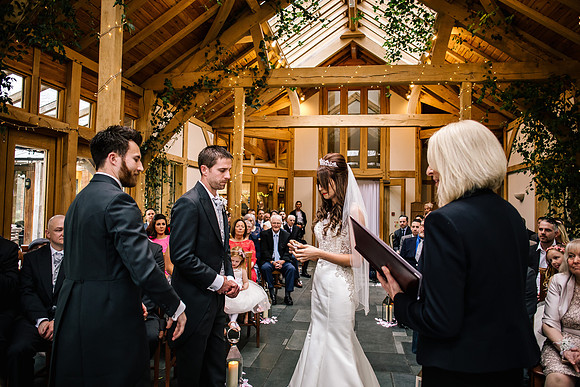 The Oak Tree Of Peover Wedding Photography - Nikki & Tom.-313