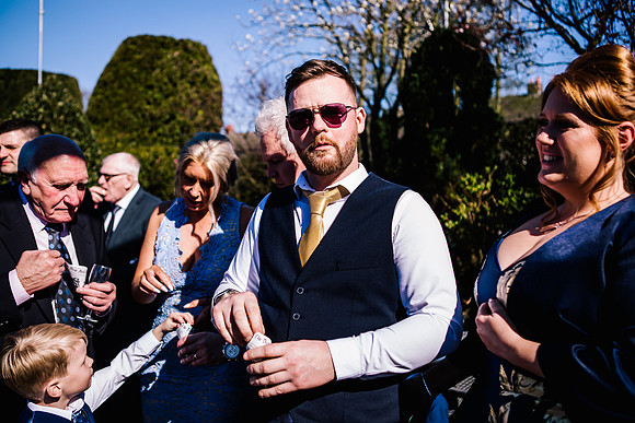 Three Horseshoes Wedding Photography - Staffordshire Weddding Photographer - Laura & Louis-314