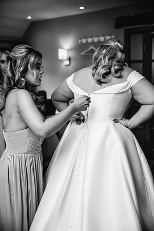 Manor House Hotel Wedding Photography - Megen & Dan-205