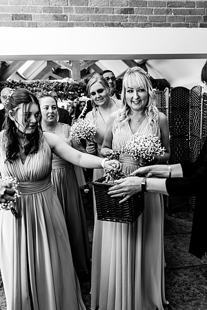 Hanbury Barn Wedding Photography - Laura & Phil-377