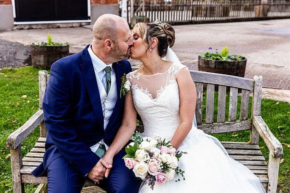 Hanbury Barn Wedding Photography - Laura & Phil-612