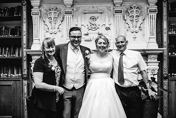 Keele Hall Wedding Photography - Katie & Simon-627