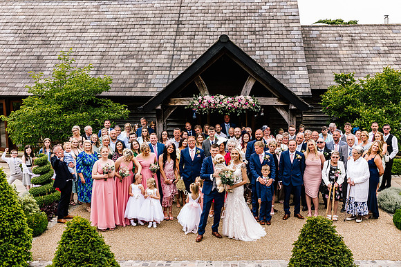 Sandhole Oak Barn Wedding Photography - Caitlin & Shane-500