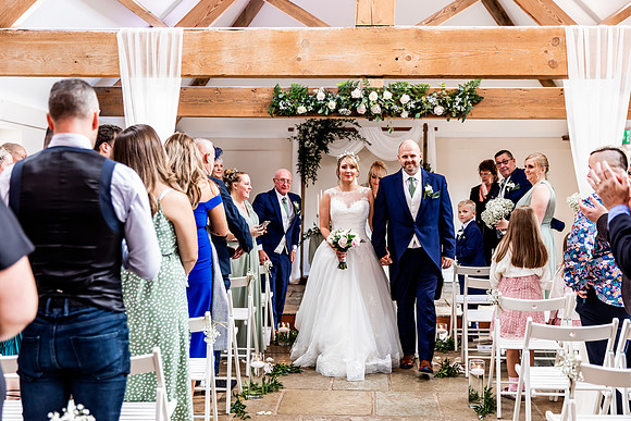 Hanbury Barn Wedding Photography - Laura & Phil-365