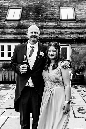 Hanbury Barn Wedding Photography - Laura & Phil-541