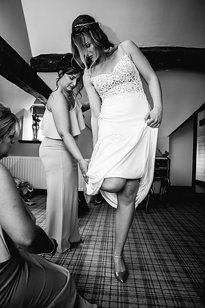 Weston Hall Wedding Photography - Staffordshire Wedding Photographer - Robyn & Dale-181