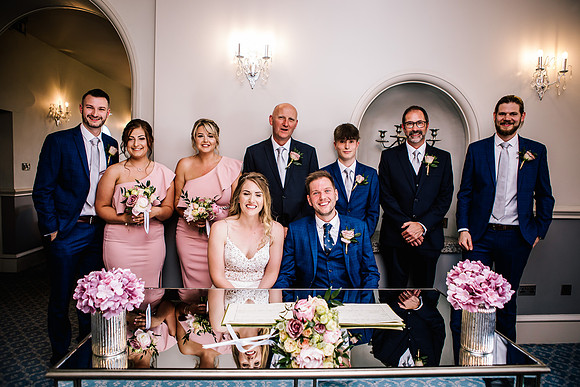Weston Hall Wedding Photography - Staffordshire Wedding Photographer - Robyn & Dale-286