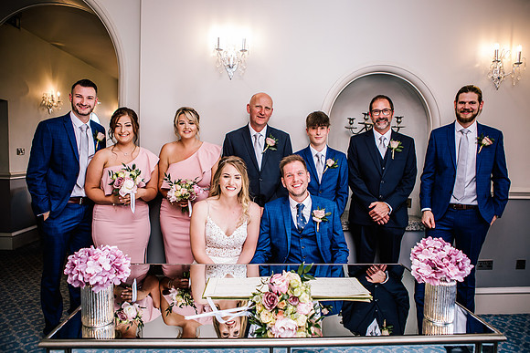 Weston Hall Wedding Photography - Staffordshire Wedding Photographer - Robyn & Dale-287