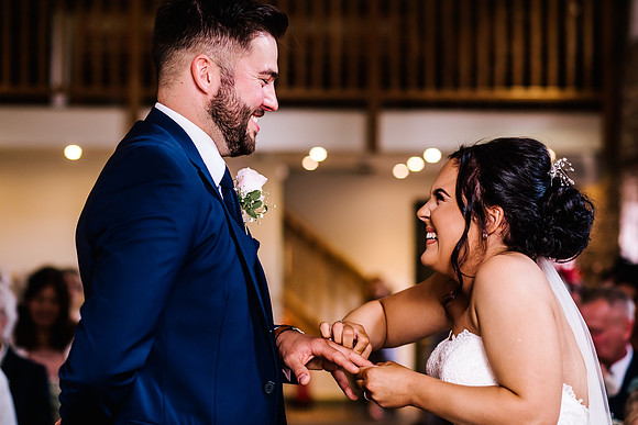 The Ashes Barns Wedding - Emma & Alistair-366