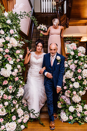 Pendrell hall Wedding Photography - Kate And John-388