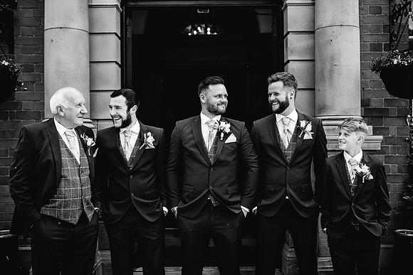 Dovecliff Hall Hotel Wedding Photography - Staffordshire Wedding Photographer - Kirsty & Ian-195