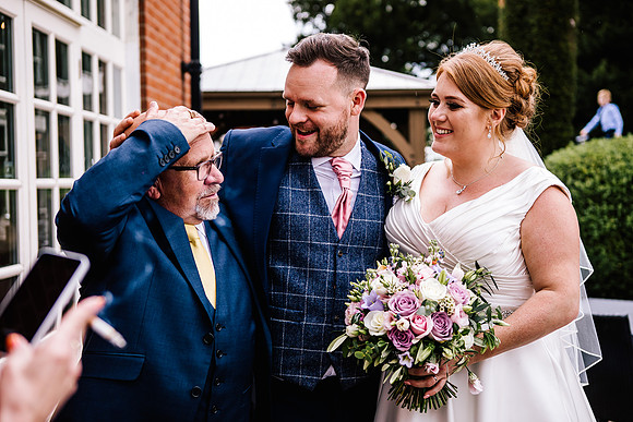 Dovecliff Hall Hotel Wedding Photography - Staffordshire Wedding Photographer - Kirsty & Ian-485