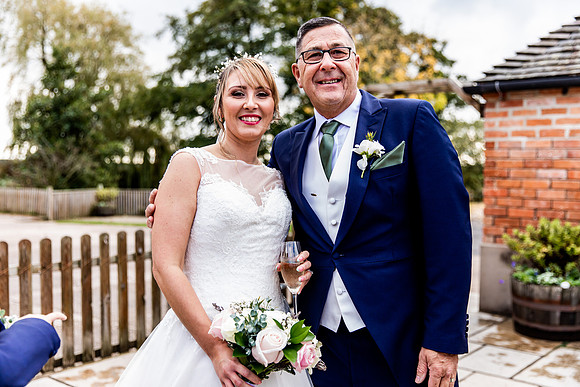 Hanbury Barn Wedding Photography - Laura & Phil-411