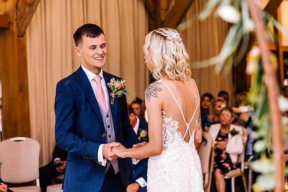 Sandhole Oak Barn Wedding Photography - Caitlin & Shane-335