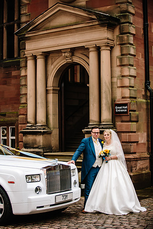 Keele Hall Wedding Photography - Katie & Simon-301