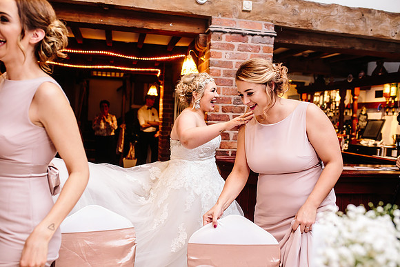 Slaters Country Inn Wedding Photography - Katie & Louis - Staffordshire Wedding Photographer-586