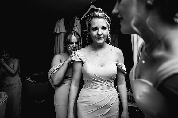 Moddershall Oaks Wedding Photography - Staffordshire Wedding Photographer -202