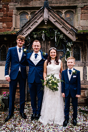 Slaters Country Inn Wedding Photography - Chantelle & Nick-293