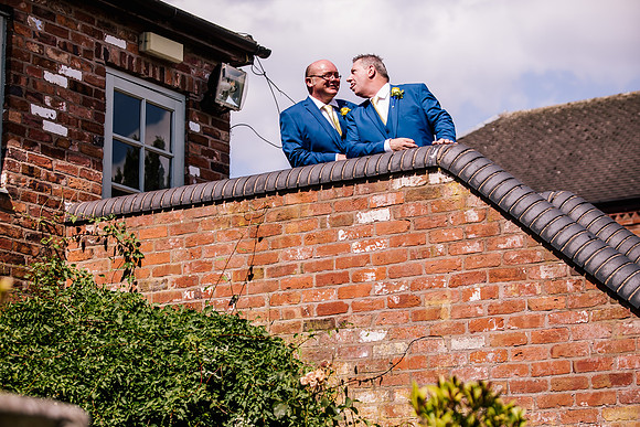 Slaters Country Inn Wedding Photography - Brian & Keith -367
