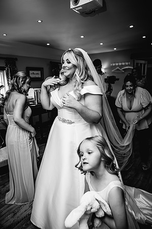 Manor House Hotel Wedding Photography - Megen & Dan-220