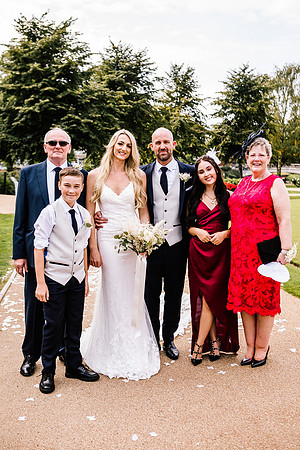The Post House Stafford Wedding Photography - Vicky & Craig-354