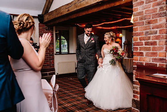 Slaters Country Inn Wedding Photography - Katie & Louis - Staffordshire Wedding Photographer-467