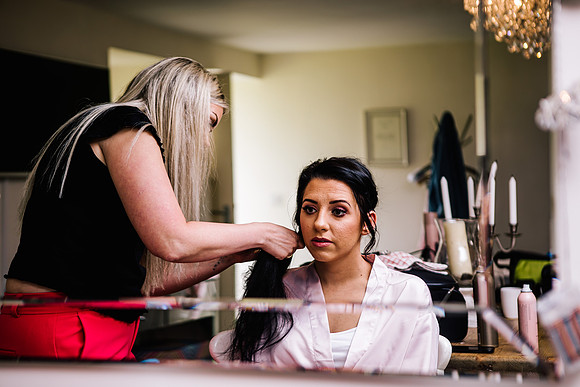 The Ashes Barns Wedding Photography - Staffordshire Wedding Photographer - Ellie & Marcus-57