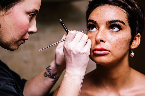 The Ashes Barns Wedding Photography - Staffordshire Wedding Photographer - Ellie & Marcus-62