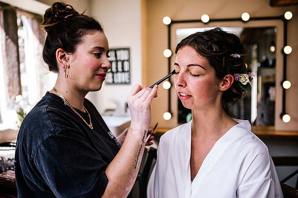 The Ashes Barns Wedding Photography - Staffordshire Wedding Photographer - Ellie & Marcus-155