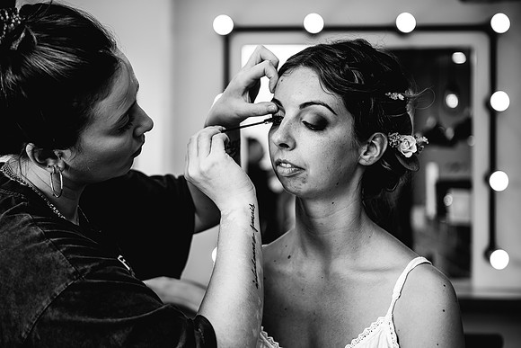 The Ashes Barns Wedding Photography - Staffordshire Wedding Photographer - Ellie & Marcus-156