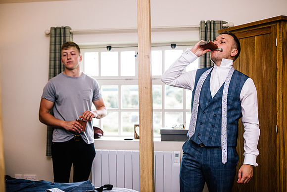 The Ashes Barns Wedding Photography - Staffordshire Wedding Photographer - Ellie & Marcus-179