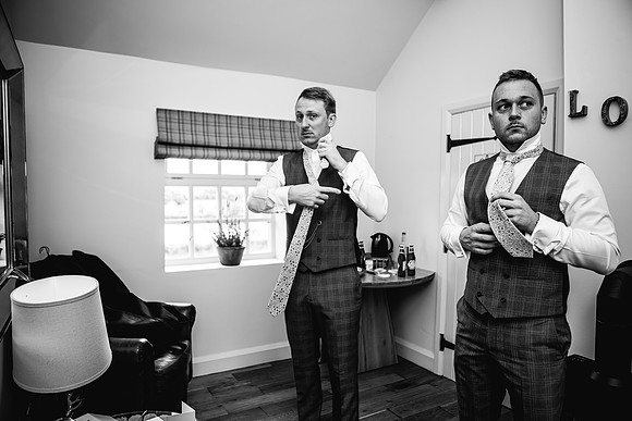 The Ashes Barns Wedding Photography - Staffordshire Wedding Photographer - Ellie & Marcus-184