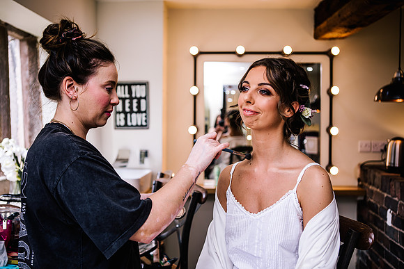 The Ashes Barns Wedding Photography - Staffordshire Wedding Photographer - Ellie & Marcus-198