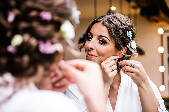 The Ashes Barns Wedding Photography - Staffordshire Wedding Photographer - Ellie & Marcus-203