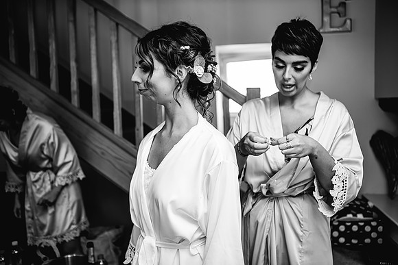 The Ashes Barns Wedding Photography - Staffordshire Wedding Photographer - Ellie & Marcus-208