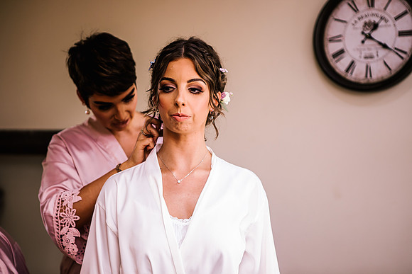 The Ashes Barns Wedding Photography - Staffordshire Wedding Photographer - Ellie & Marcus-209