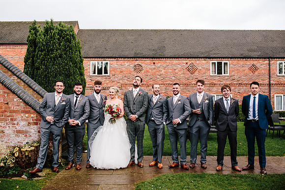 Slaters Country Inn Wedding Photography - Katie & Louis - Staffordshire Wedding Photographer-335