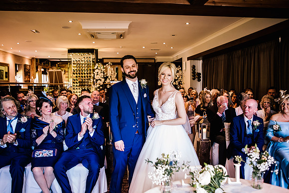 Three Horseshoes Wedding Photography - Staffordshire Weddding Photographer - Laura & Louis-277