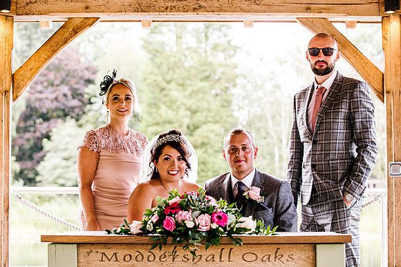 Moddershall Oaks Wedding Photography - Staffordshire Wedding Photographer - Nicky & Tom-333