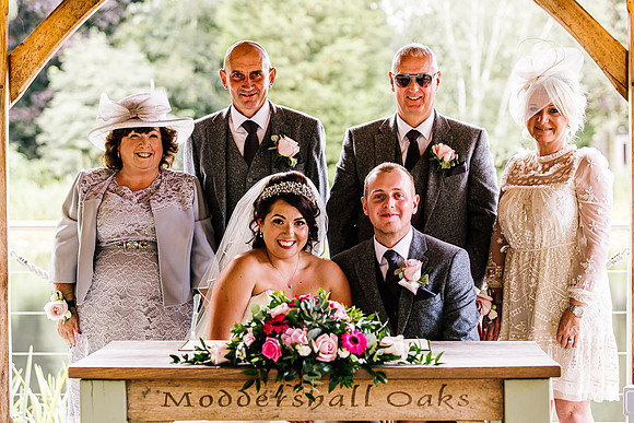 Moddershall Oaks Wedding Photography - Staffordshire Wedding Photographer - Nicky & Tom-340