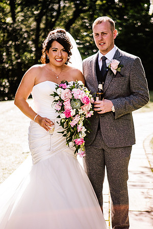Moddershall Oaks Wedding Photography - Staffordshire Wedding Photographer - Nicky & Tom-408