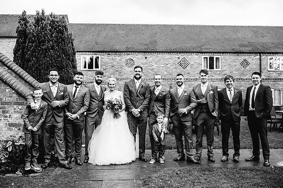 Slaters Country Inn Wedding Photography - Katie & Louis - Staffordshire Wedding Photographer-341