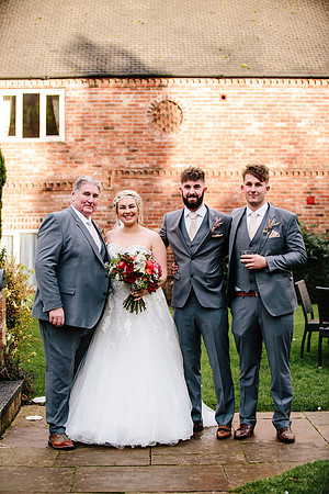 Slaters Country Inn Wedding Photography - Katie & Louis - Staffordshire Wedding Photographer-352