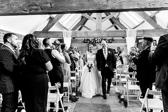 Hanbury Barn Wedding Photography - Laura & Phil-369