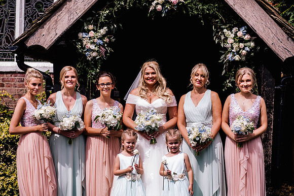 The Oak Tree Of Peover Wedding Photography - Cheshire Wedding Photographer-381