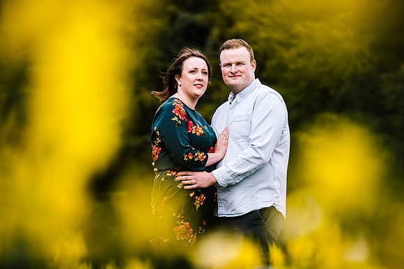 Trentham Gardens Engagement Shoot - Staffordshire Wedding Photographer. -45