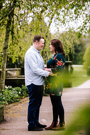 Trentham Gardens Engagement Shoot - Staffordshire Wedding Photographer. -4
