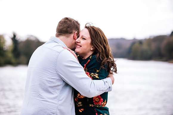 Trentham Gardens Engagement Shoot - Staffordshire Wedding Photographer. -52