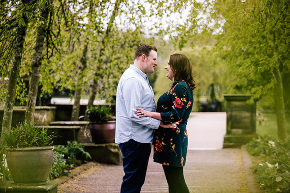 Trentham Gardens Engagement Shoot - Staffordshire Wedding Photographer. -3