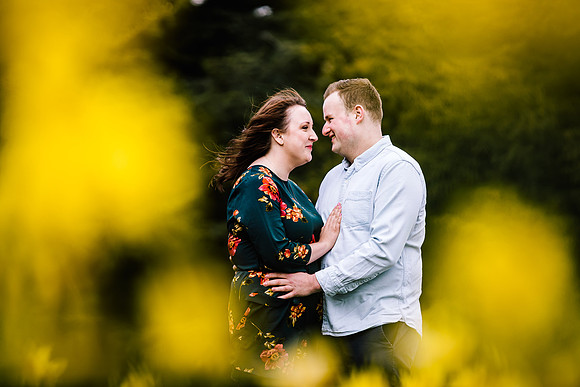 Trentham Gardens Engagement Shoot - Staffordshire Wedding Photographer. -43